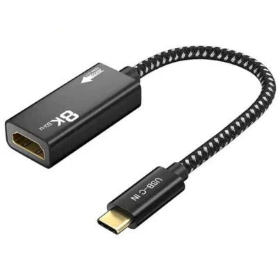 USB C Male to HDMI Female Video Extension Cable 8K 60HZ - Image 1 of 4