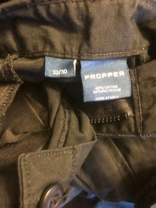 Propper Tactical BDU Pants Hose Ripstop Poly Cotton. Schwarz 32x30 Taschen 7-9 - Bild 1 von 3