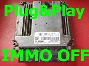 IMMO OFF / Plug&Play VW CRAFTER 2.5 TDI 0281014133 / 074906032AT /Fast Courier - Imagen 1 de 3