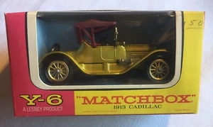 Lesney MATCHBOX Models Of  YesterYear No 6-3 1913 Cadillac with Original Box - Picture 1 of 12