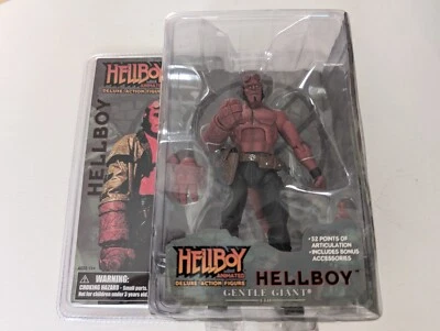 Figura de acción de lujo de la película Hellboy Ron Pearlman sin usar, en caja, Gentle Giant 2007 rara Foto 1 de 3