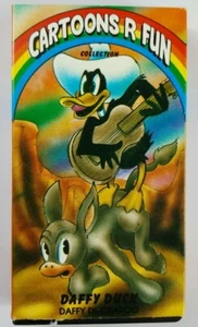 Cartoons R Fun Collection DAFFY DUCKAROO Daffy Duck VHS Video - Picture 1 of 4