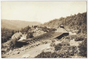 CUATRO FOTOS - Área de Lake Tahoe, cobertizos de nieve, brecha de emigrantes, lago Donner, California - Imagen 1 de 5