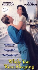 While You Were Sleeping [VHS 1995] Sandra Bullock, Bill Pullman / Romantic Com..