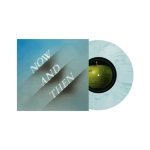 The Beatles Now And Then Limited Edition 7" BLUE/WHITE MARBLE VINYL - IN HAND - Bild 1 von 2