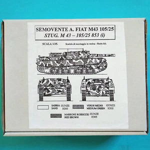 Semovente Fiat Ansaldo M43 105/25 Bassotto 1:35 StuG. M43 CRI.EL. - MODELLLING - Foto 1 di 11