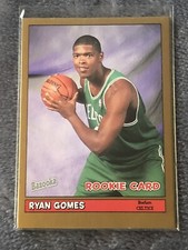2005-06 Bazooka Gold Boston Celtics Basketball Card #171 Ryan Gomes