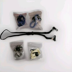 Lot of 5 Adjustable Face Mask Strap Extenders / Ear Savers — Mixed Colors, Durab - Picture 1 of 3