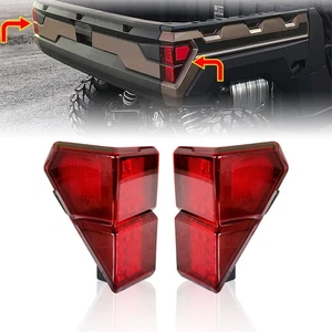 UTV Left+Right Rear Tail Light for Polaris Ranger 1000 XP/Crew 2018-2025 2413766 - Picture 1 of 9