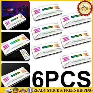 RGB Controller 4Pin PWM 5V 3Pin ARGB Fan Remote Control (White) Hot - Afbeelding 1 van 12
