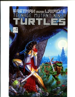 Teenage Mutant Ninja Turtles #13 - 1st App & Cover of Jhanna! (6.0/6.5) 1988 - Image 1 of 2