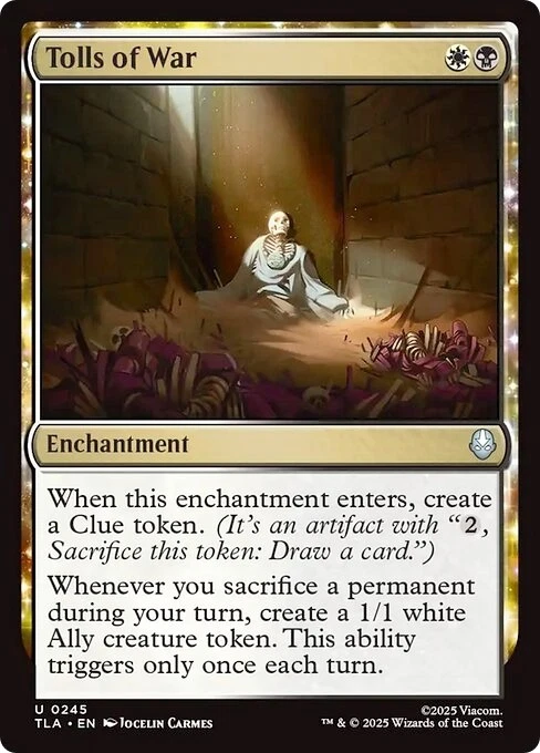 TOLLS OF WAR x4 mtg NM-M The Last Airbender 4 Unc - Image 1 of 1