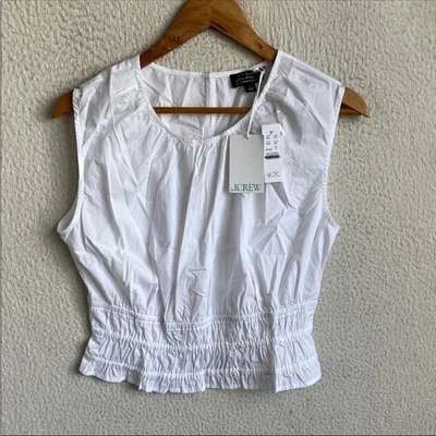 Blusa J Crew jacinto branca tamanho G - Imagem 1 de 4