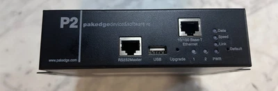 Pakedge P2E 2-Outlet Intelligent Power Distribution Unit. Used, black. - Image 1 of 3