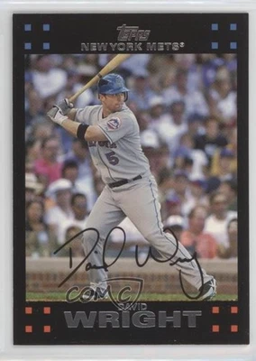 2007 Topps Red Back David Wright #260 - Image 1 of 2