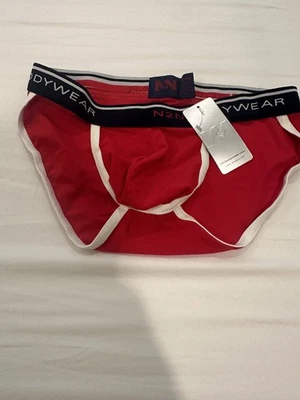 Ropa interior de bikini elástica de resolución N2N Bodywear para hombre, M nuevo con etiquetas paquete de 2  Foto 1 de 4