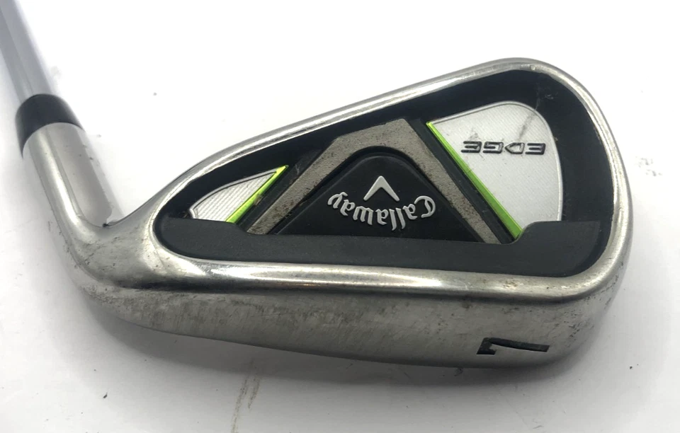 Callaway Edge 2018 Single 7 Iron Factory Stepped Steel Regular Steel *Good* - Image 1 of 4