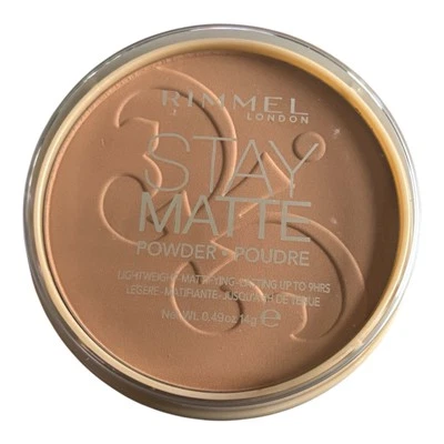 Rimmel Stay Matte Long Lasting Pressed Powder  Mattierender Puder 030 Caramel - Bild 1 von 2