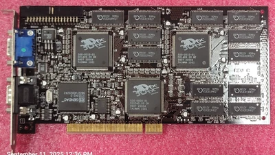3DFX Voodoo 2 STB Black magic 12MB  PCI GPU Video Card Retro Gaming working #U8F - Image 1 of 4