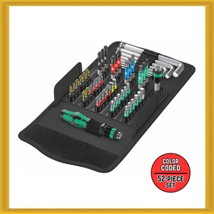 Wera Heavy Duty Bit 52-piece Set with Driver and Hex-plus L-keys (05 05746 0001) - Picture 1 of 7