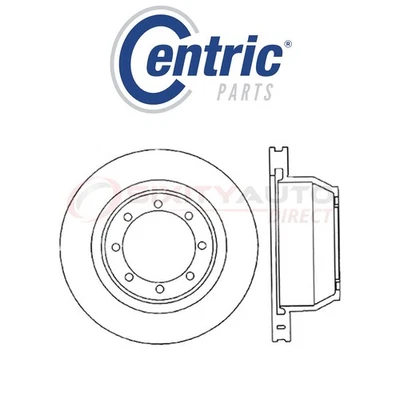 Centric C-TEK Disc Brake Rotor for 1999-2004 Ford F-350 Super Duty 5.4L 6.0L so Foto 1 de 4