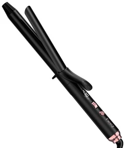 Long Barrel Curling Iron 1 Inch, Ceramic Curling Iron for Thin Hair, Infused ... - Picture 1 of 6