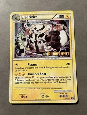 Electivire (Prerelease) - LP - #20/102 - HGSS Promos (PR) - Image 1 of 2