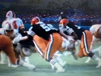 1983 Tampa Bay Buccaneers at Cleveland Browns game dvd - Image 1 of 2