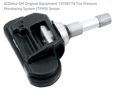 OEM Tire Pressure Monitoring System - TPMS Sensor ACDelco # 13598774 - Brand New - Image 1 of 4