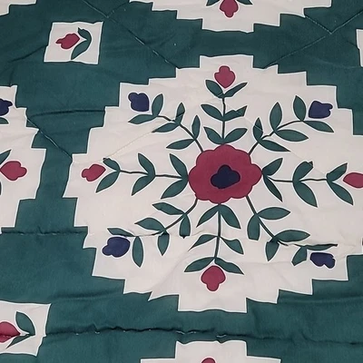 Edredón Berkshire‎ patrón edredón y juego de 2 fundas de almohada JCPenny's Preloved Foto 1 de 4