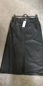New Black Long Skirt,From George,Size 18 - Picture 1 of 4