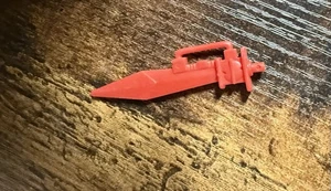 Vintage 1985 G1 Transformers Swoop Schwert Autobot Dinobot Teilstück Waffe - Bild 1 von 2