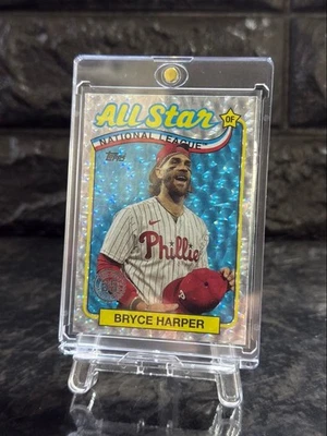 2024 Topps MLB Bryce Harper Baseball Card, Sleeve & Hard Case Included, Used - Image 1 of 2