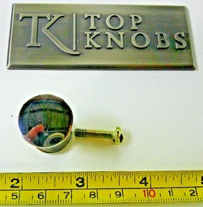 Zugknopf ~ TK Top Knöpfe ~ SS41 ~ Sterlingsilber ~ 0,75" x 1" ~ Lot 5 - Bild 1 von 2