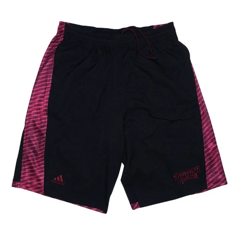 Mississippi State Bulldogs NCAA Adidas Mens Football Sideline Black Shorts Cover