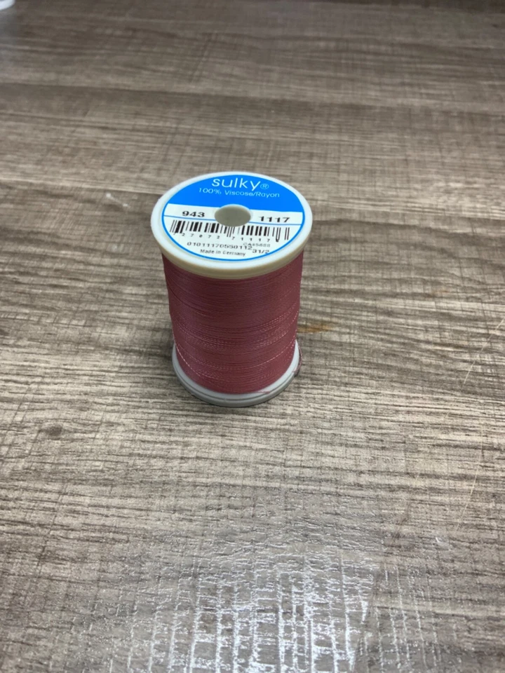 SULKY 40W RAYON EMBROIDERY THREAD-(KING) VARIOUS COLORS #1 - Image 1 of 1