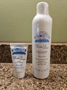 Perlier Double Latte Bath & Shower Milk Cream 8.4 fl oz & Hand Milkd Cream 1 Oz - Bild 1 von 4