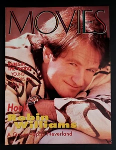 December 1991 MOVIES USA Magazine ROBIN WILLIAMS Cover - Hollywood Celeb's MINT - Foto 1 di 2