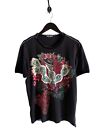 Dolce & Gabbana Washed Black Cactus Heart Print T-shirt - SMALL