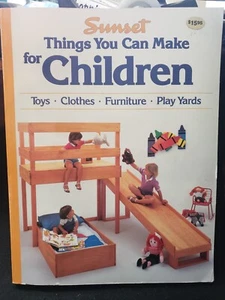 Things You Can Make for Children By Sunset Books Vintage Furniture Making Books - Imagen 1 de 2