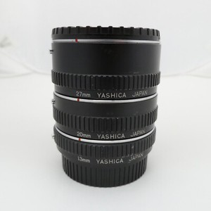 Yashica 3er Satz Zwischenringe für Contax Yashica Zwischenring 13 / 20 / 27 mm