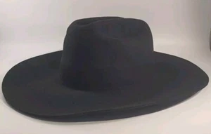 Sombrero de Vaquero Renegade Headwear Negro Talla 7 3/8 Lana 100% - Imagen 1 de 13