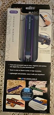 VuPoint Solutions Magic Wand Portable Handheld Scanner ST415PU-VP  VG  Purple  - Image 1 of 4