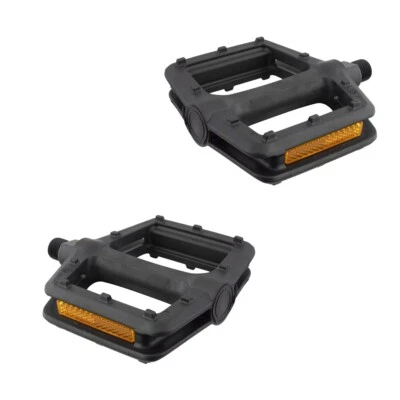 VPC Nylon Platform Bike Pedal 9/16" Black for Cruiser, Hybrid and BMX - Image 1 of 2