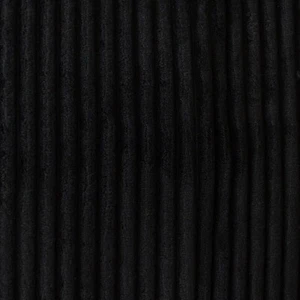 Regal Boat Velour Knit Back Fabric Taxi Black Corded 58 Inch - YARD - Picture 1 of 3