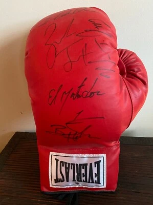 Boxing Glove El Matador/Zab Judah/Bernard Hopkins/William T. Joppy/Hasim Rahman - Image 1 of 4