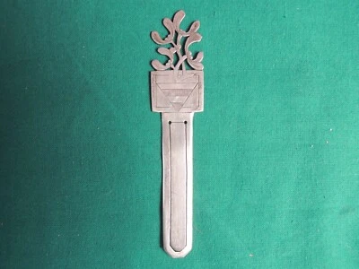 SEGNALIBRO ARGENTO 800 - LIBRO SEGNAPAGINA FOGLIO REGALO  - Immagine 1 di 4