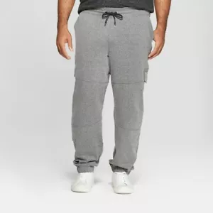 Men's Big & Tall Tapered Knit Jogger Pants - Picture 1 of 2
