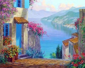 Piastrella Accento e Decorazione Mediterranea Mikki Senkarik Art MSA146AT - Foto 1 di 3