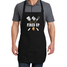 Ferris State University Bulldogs Text With Mascot Grilling Apron